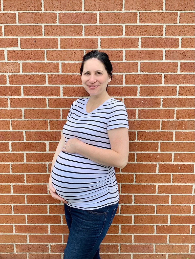nine month bumpdate on Work it Mommy blog