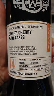 SMWS 85.66 - Cheery, cherry fairy cakes