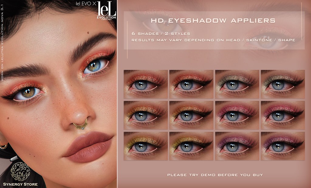 Synergy – Lelutka HD Eyeshadow Applier for EVO/EVO X heads – Bari♥