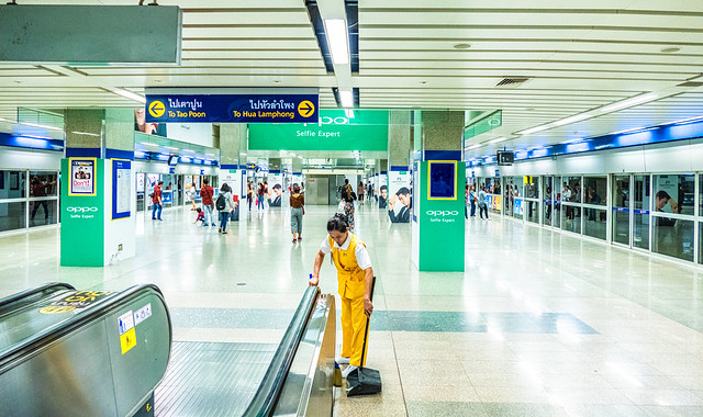 MRT station Hua Lamphong, Bangkok