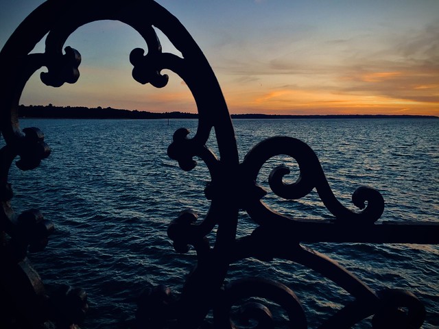 iOS Pier Sunset