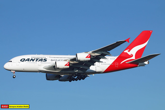 VH-OQC | Airbus A380-842 | Qantas