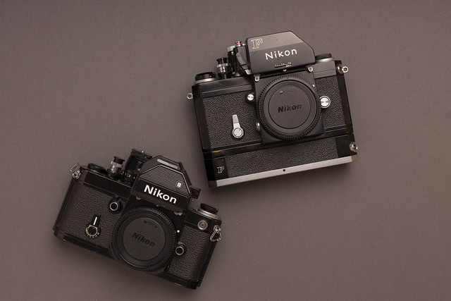 Nikon F and Nikon F2s