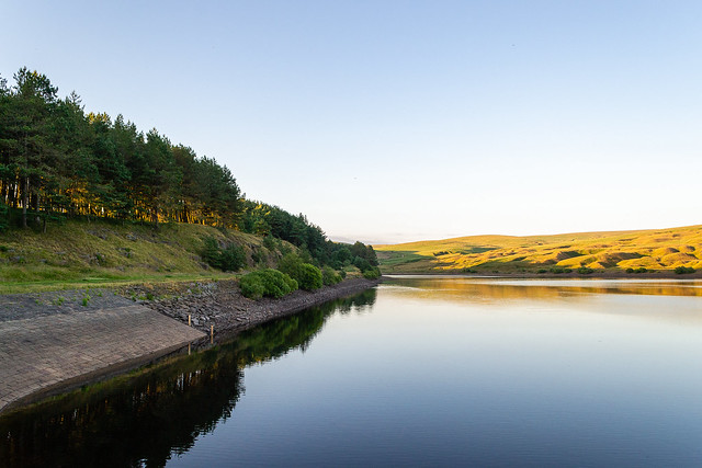 Hurstwood reservoir ,Lancashire - July 2021