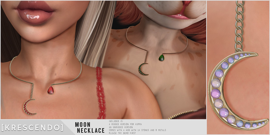 [Kres] Moon Necklace