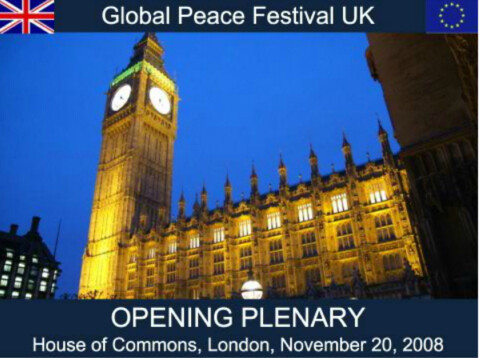UK-2008-11-20-Peace Festival Opens in the House of Commons