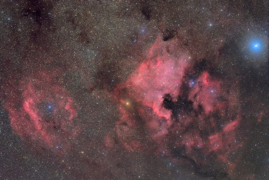 NGC7000 and Sh2-119