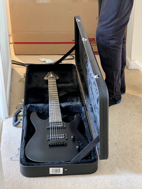 New case of a new guitar
