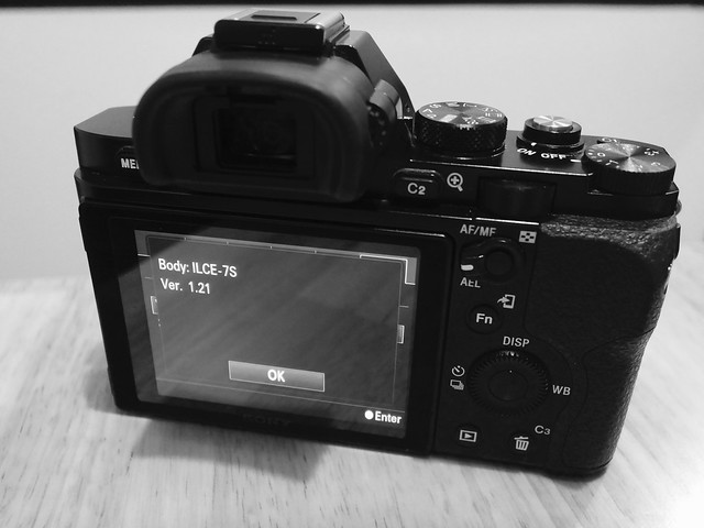 a7S firmware version 1.21 #IMX235 #covidGAS