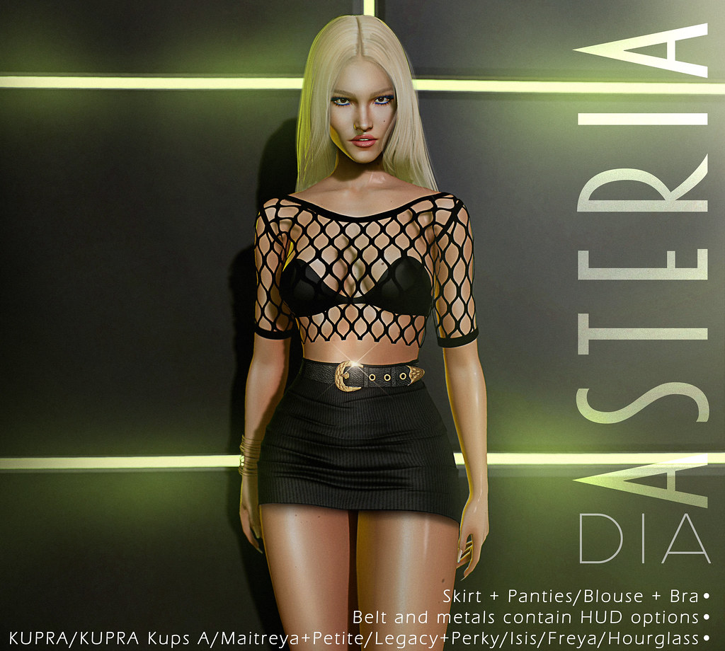 Asteria "Dia" for KUPRA/KUPRA Kups A/Legacy F+Perky/Maitreya Lara+Petite/Isis/Freya/Hourglass
