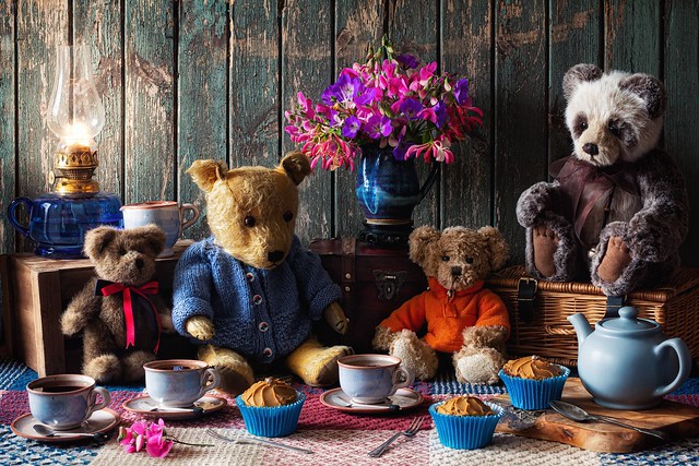 Tea and Teddy Bears.
