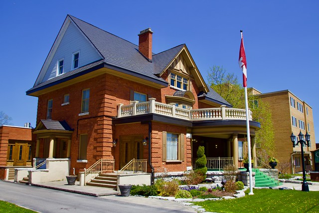Orillia Ontario - Canada - Carson Funeral Home - Heritage - Neoclassical - Architecture