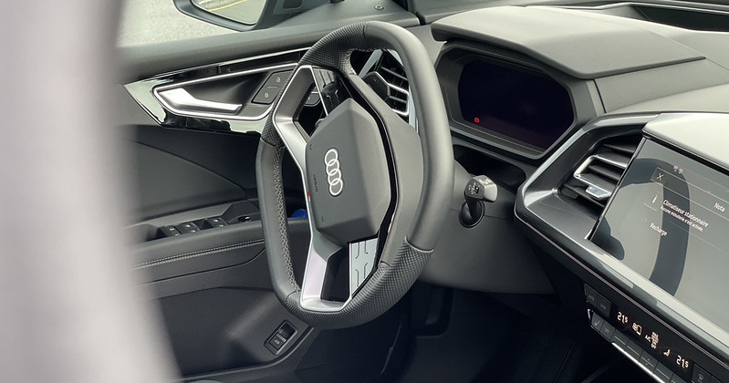 Essai Audi Q4 e-tron Sline et design Luxe