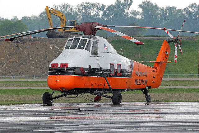 N827MW | Sikorsky S-58JT | Midwest Helicopter Airways