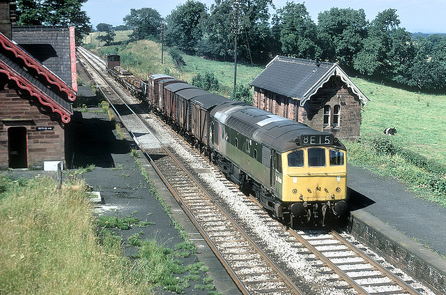 1970s Mixed Freight At Cumwhinton (The  Late Geoff Greenwood)