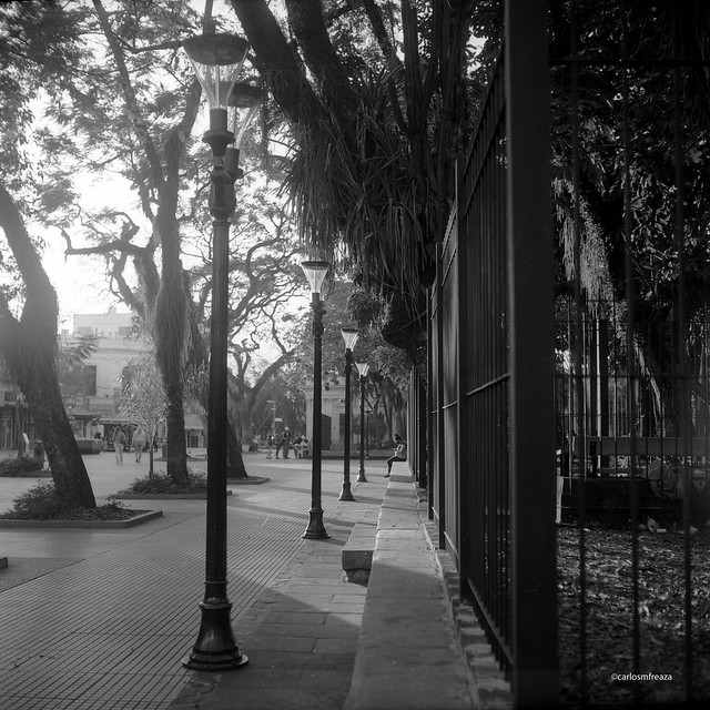 Plaza early in the morning