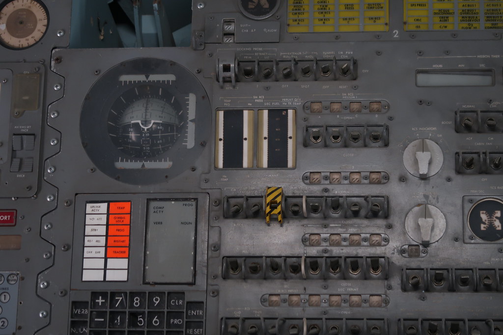 Apollo Module Buttons Apollo Command Module Mockup - CBS News Walter Cronkite | Flickr