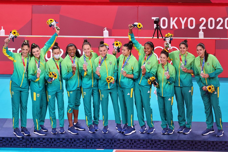 Medalhistas brasileiros - Jogos Olímpicos de Tóquio