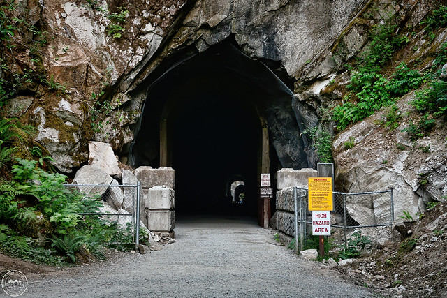 Othello Tunnels c. 1914 - Kettle Valley Railway