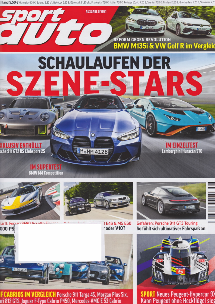 Image of sport auto - 2021-09 - cover