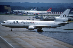 ChallengAir DC-10-30 OO-JOT LGW 12/08/1996