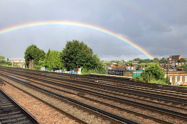Rainbow Over Clapham, August 6th 2021