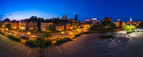 dronephotography lexington dji twilight aftersunset fayettecounty 180º panoramicview kentucky downtownlexington bluehour unitedstates