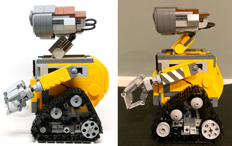 LEGO BOOST WALL-E - LEGO custom model with building instructions
