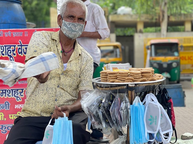 City Food - Barfi with Mask, Dilshad Garden