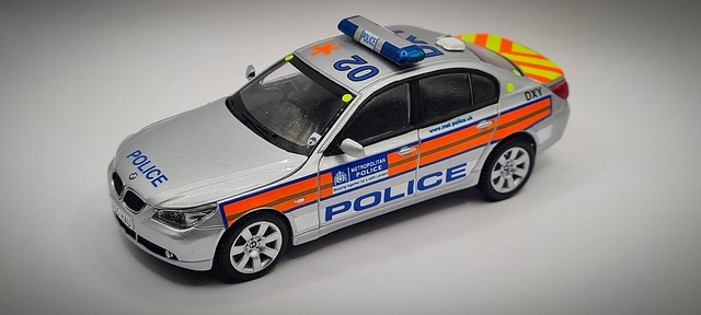 Code 3 1:43 Metropolitan Police BMW 5 Series ARV - probably my best and favourite model.