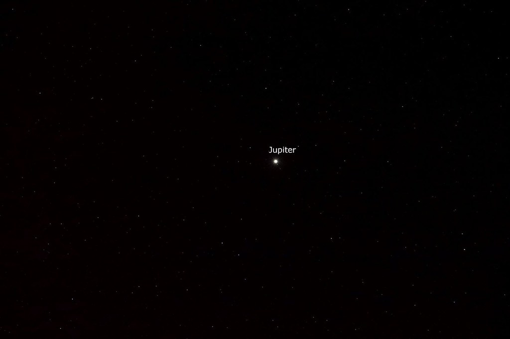 Jupiter In The Night Sky (Image 1)
