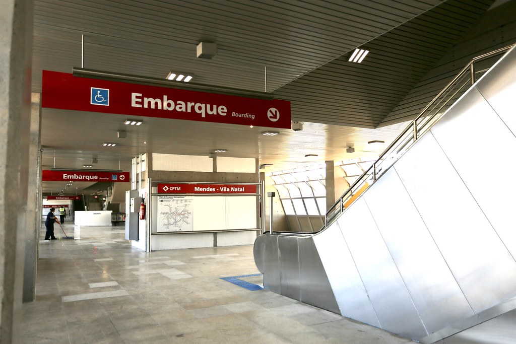 Inauguração da Estação Mendes-Vila Natal da Linha 9-Esmera… | Flickr