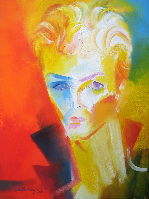 David Bowie - Lets Dance. 2021 by Stephen B. Whatley
