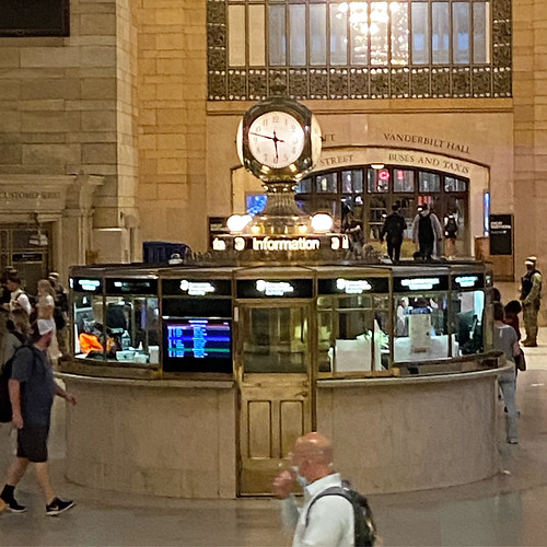 Grand central by the clock
