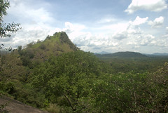 Small mountain Peak near the temples