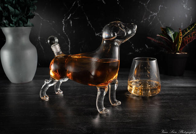 Whiskey Decanter and stones
