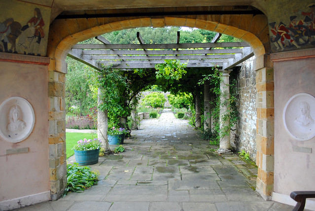 Lady Churchill's Rose Garden from the Marlborough Pavilion