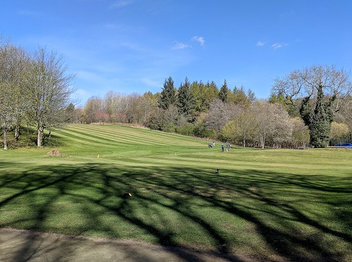 Shadows on Balbirnie Golf Course