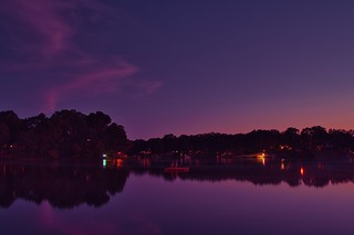 33/52 Night: Sunset Lake at Blue Hour