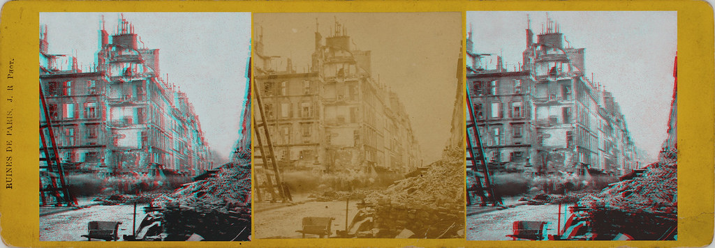 Ruines De Paris. Jules. Raudnitz 1871