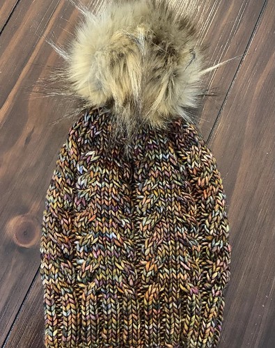 Brenda (@bmallat42) test knit Charites Beanie by Cate Savard (@weird.sheep) using Malabrigo Mecha in Piedras. Pattern is written for 3 yarn weights.