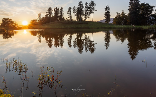Tramonto al Tellero by Diego Pianarosa (aka Pinku), bolladeltellero canon cielo colori colors diegopianarosa eosr italia italy laghetto lake landscape m