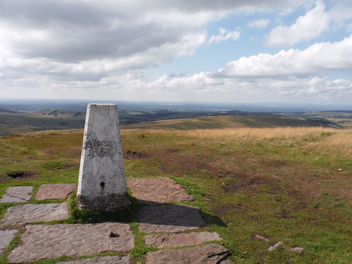 Views from Shining Tor: Greater Manchester and Winter Hill SWC Walk 389 - Buxton to Macclesfield