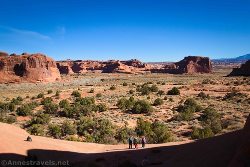 The meadow below Ring Arch, Arches National Park, Utah
