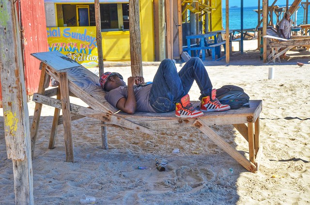 Hard Life, Hellshire Beach, Jamaica