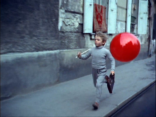 O balão vermelho