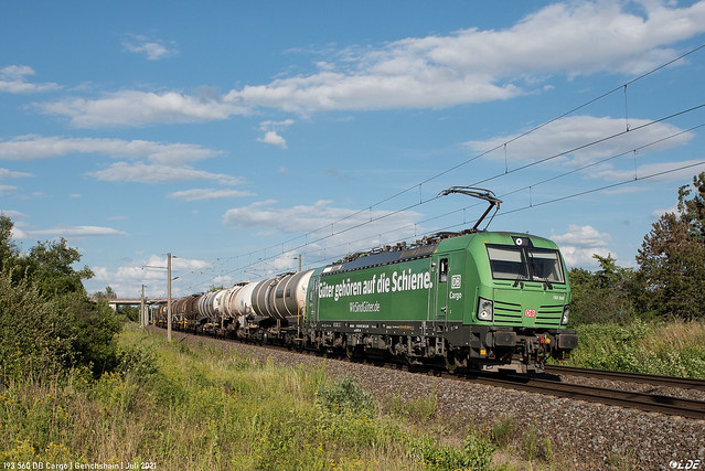 193 560 DB Cargo | Gerichshain | Juli 2021