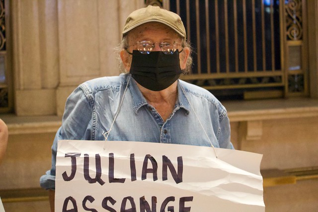 Free Assange Vigil August 12, 2021