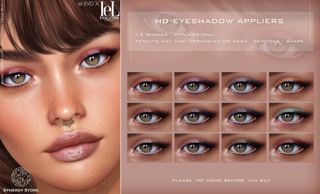Synergy – Lelutka HD Eyeshadow Applier for EVO/EVO X heads – Avesta♥