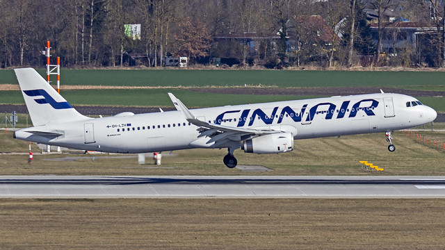 Finnair Airbus A321 OH-LZH Munich (MUC/EDDM)